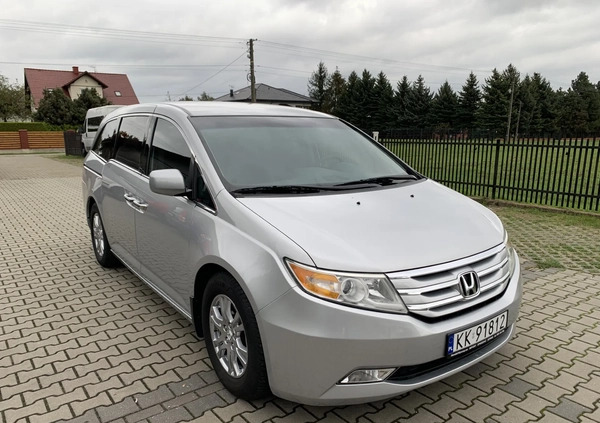 Honda Odyssey cena 78900 przebieg: 149000, rok produkcji 2013 z Kraków małe 667